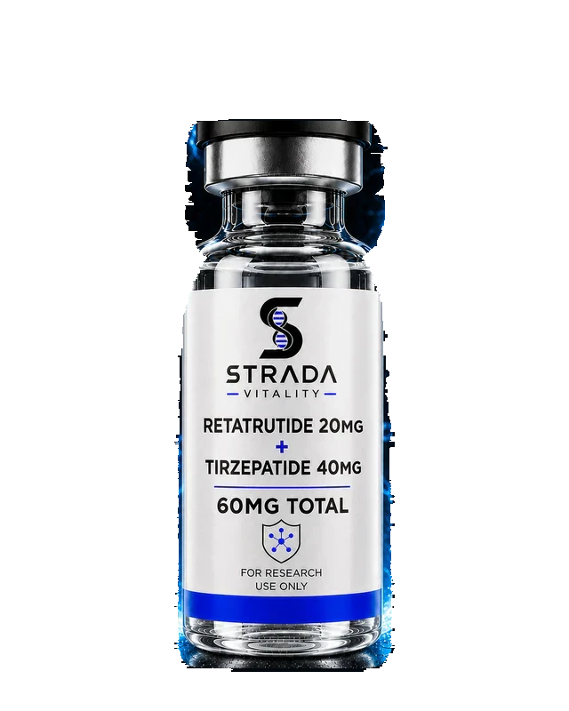 RETATRUTIDE 20MG plus TIRZEPATIDE 40MG research blend vial