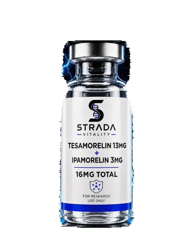 TESAMORELIN 13MG plus IPAMORELIN 3MG research blend vial